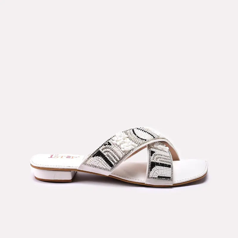 Fancy Slipper White 0413506