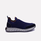 Blue Slip On Walking Sneakers 0120560
