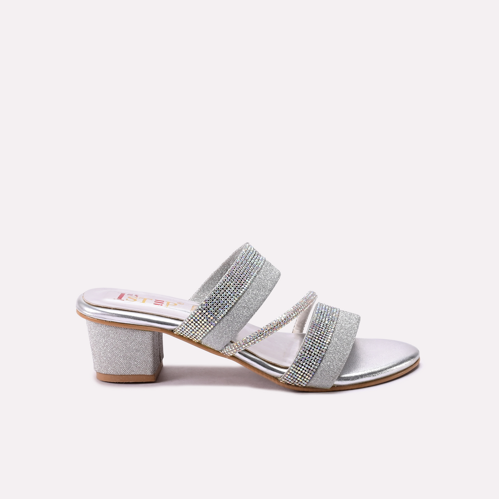 Baby Fancy Slipper Silver 0730370