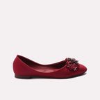 Casual Pumps Maroon 0431506