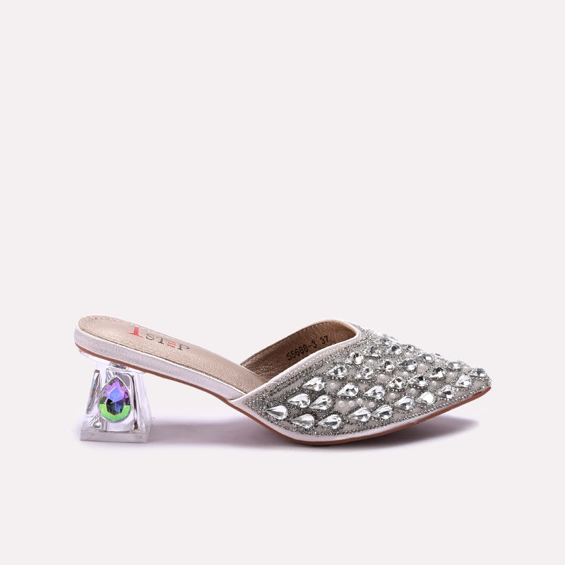 Bridal Court Shoes Fawn 0450180