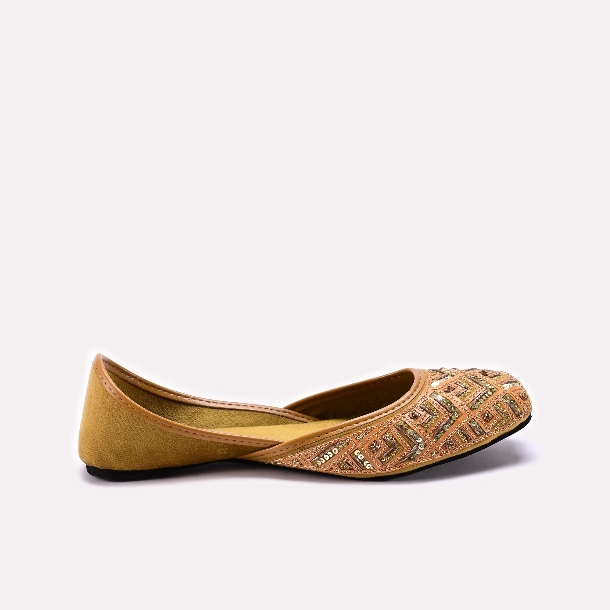 Casual Khussa Mustard 0460020