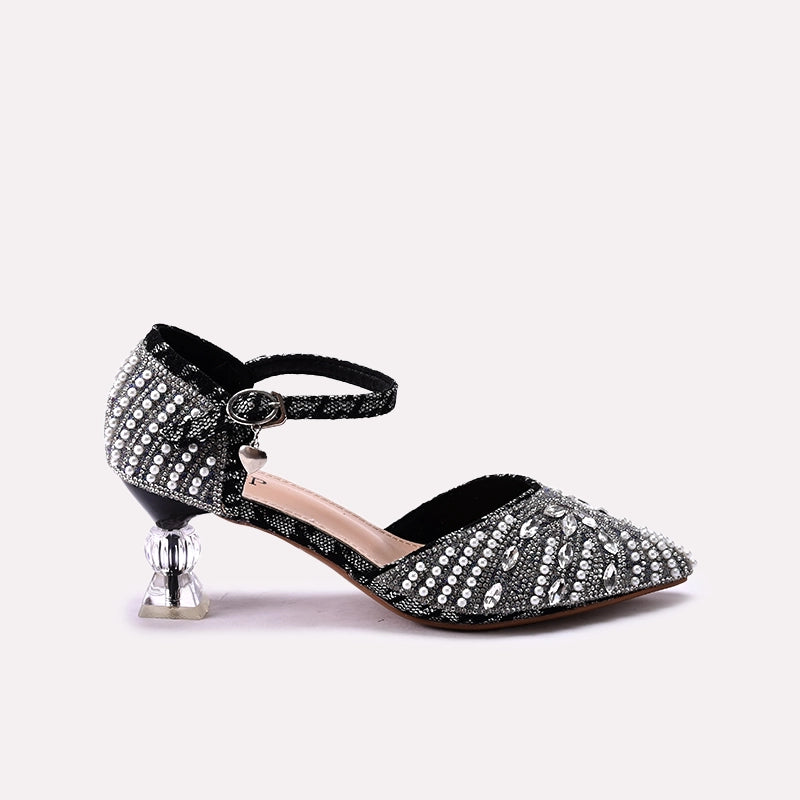 Bridal Court Shoes Black 0450186