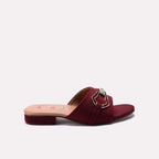 Baby Casual Slipper Maroon 0730391