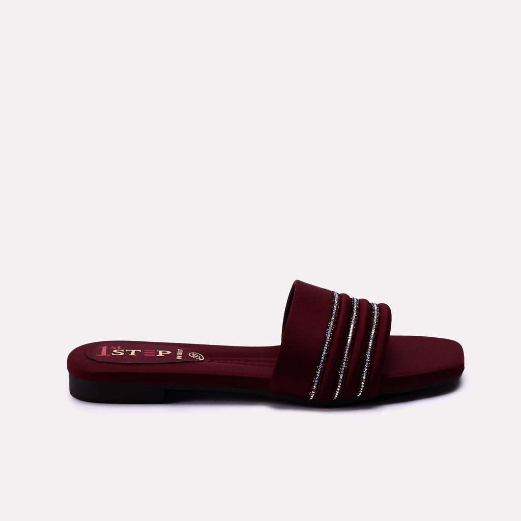 Fancy Slipper Maroon 0413797