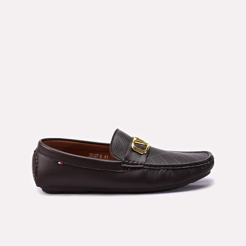 Brown Loafer Shoes 0130996