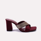 Fancy Slipper Maroon 0413644