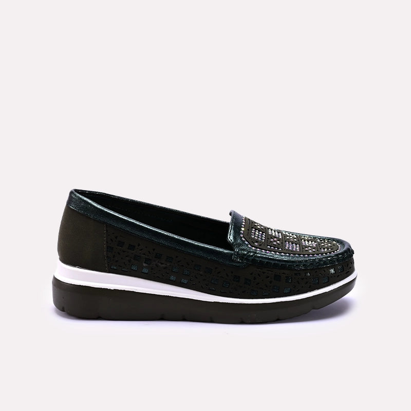 Moccasin Shoes Green 0440927