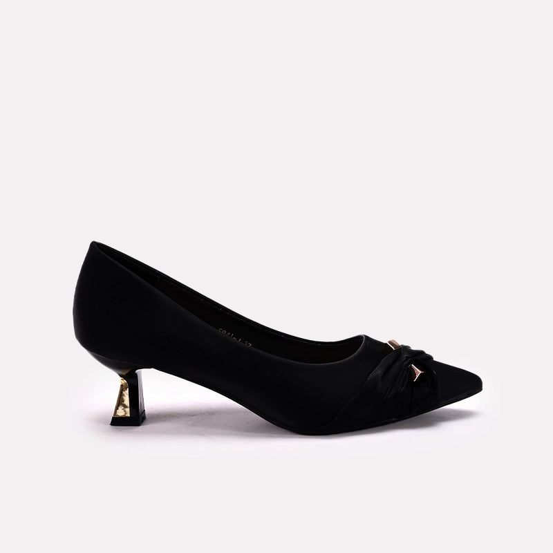 Fancy Court Shoes Black 0450160