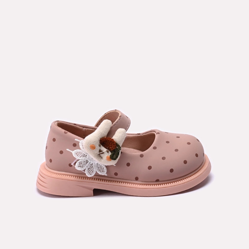 Girl Fancy Pumps Pink 0710705