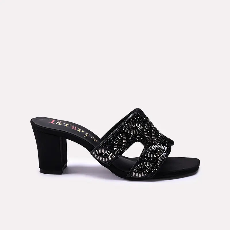 Fancy Slipper Black 0413624
