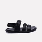 Black Casual Sandals For Men 0141229