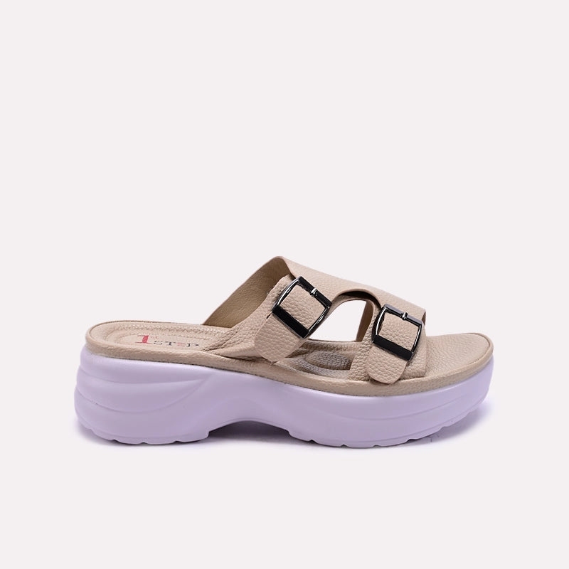 Fawn Criss Cross Chunky Slippers 0412941