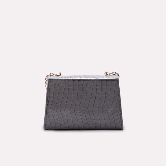 Casual Hand Bags Gray 0322055