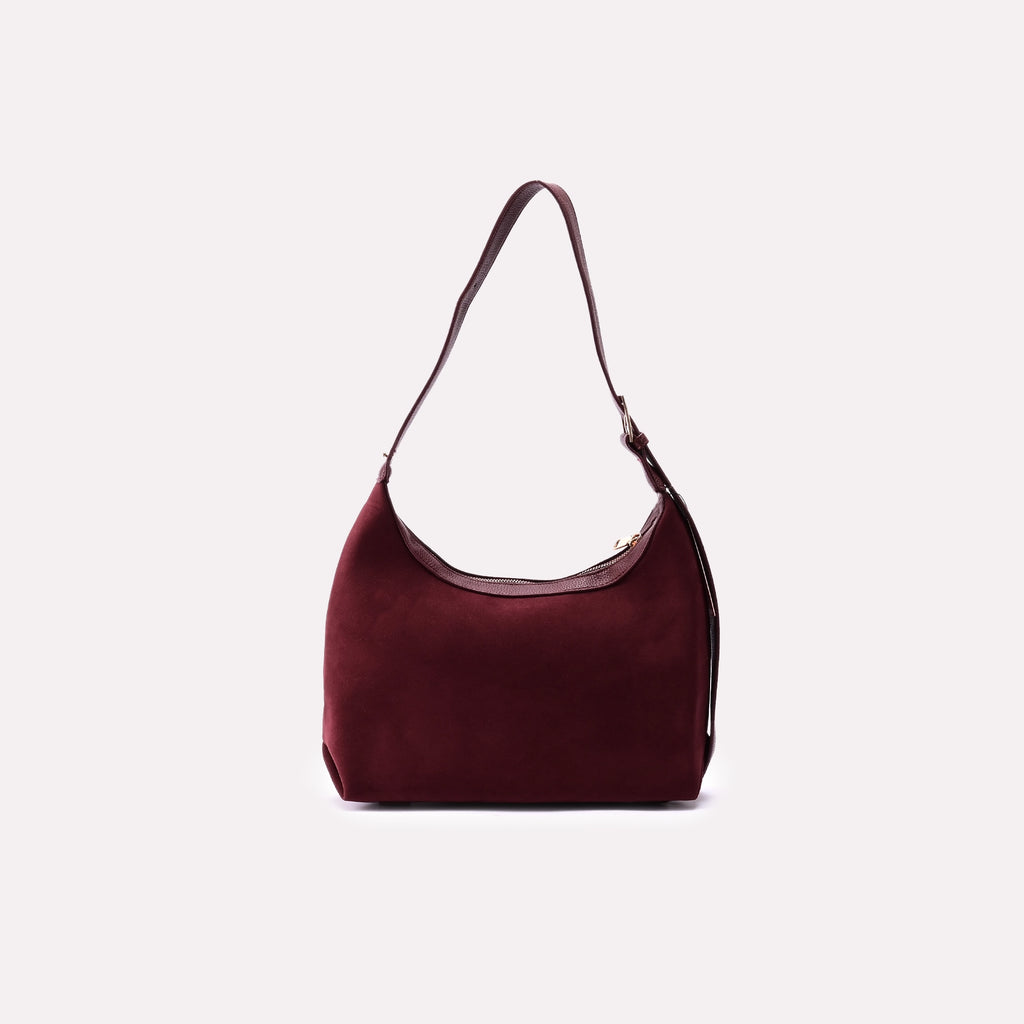 Casual Shoulder Bag Maroon 0331773