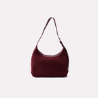 Casual Shoulder Bag Maroon 0331773