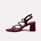 Fancy Sandal Maroon 0421683