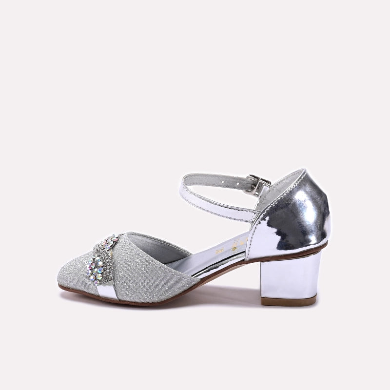 Baby Fancy Pumps Silver 0710661