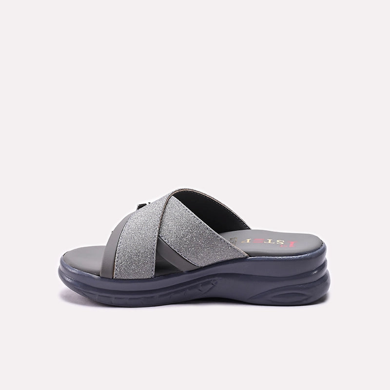 Baby Fancy Slipper Gray 0730374