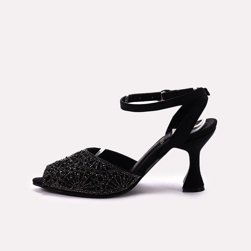 Bridal Court Shoes Black 0450095