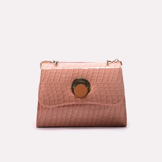 Casual Hand Bags Peach 0322056