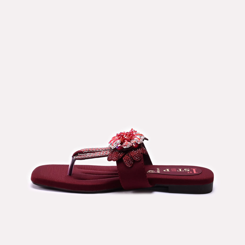 Fancy Slipper Maroon 0413809