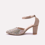 Bridal Court Shoes Fawn 0450046