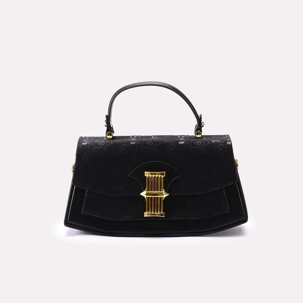 Casual Hand Bags Black 0322159