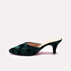 Fancy Court Shoes Green 0450108