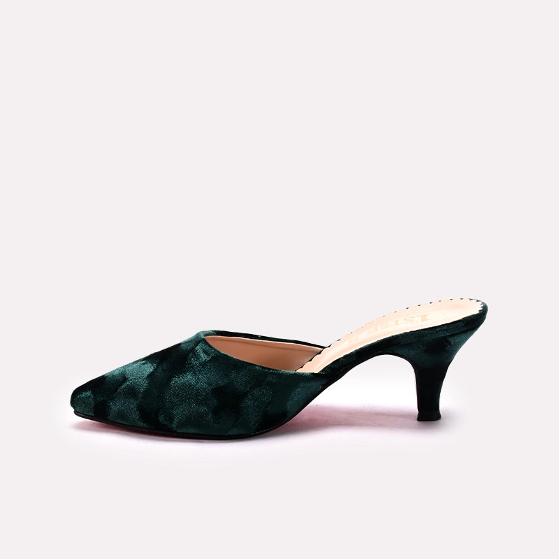 Fancy Court Shoes Green 0450108