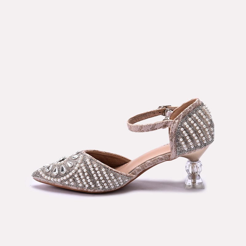 Bridal Court Shoes Golden 0450175