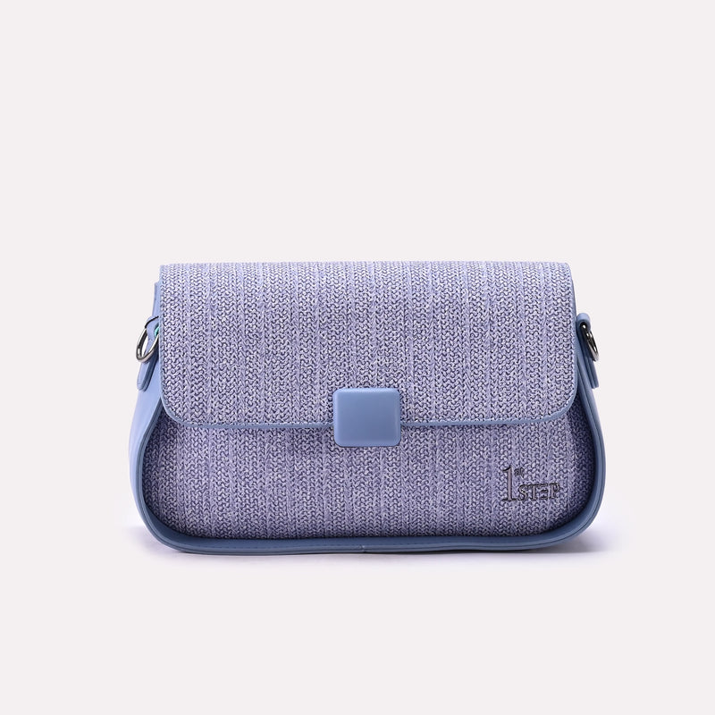 Casual Hand Bag Light Blue 0322186