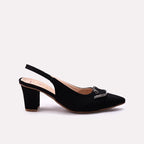 Fancy Court Shoes Black 0450082