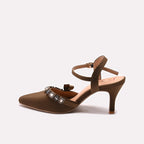 Fancy Court Shoes Brown 0450230