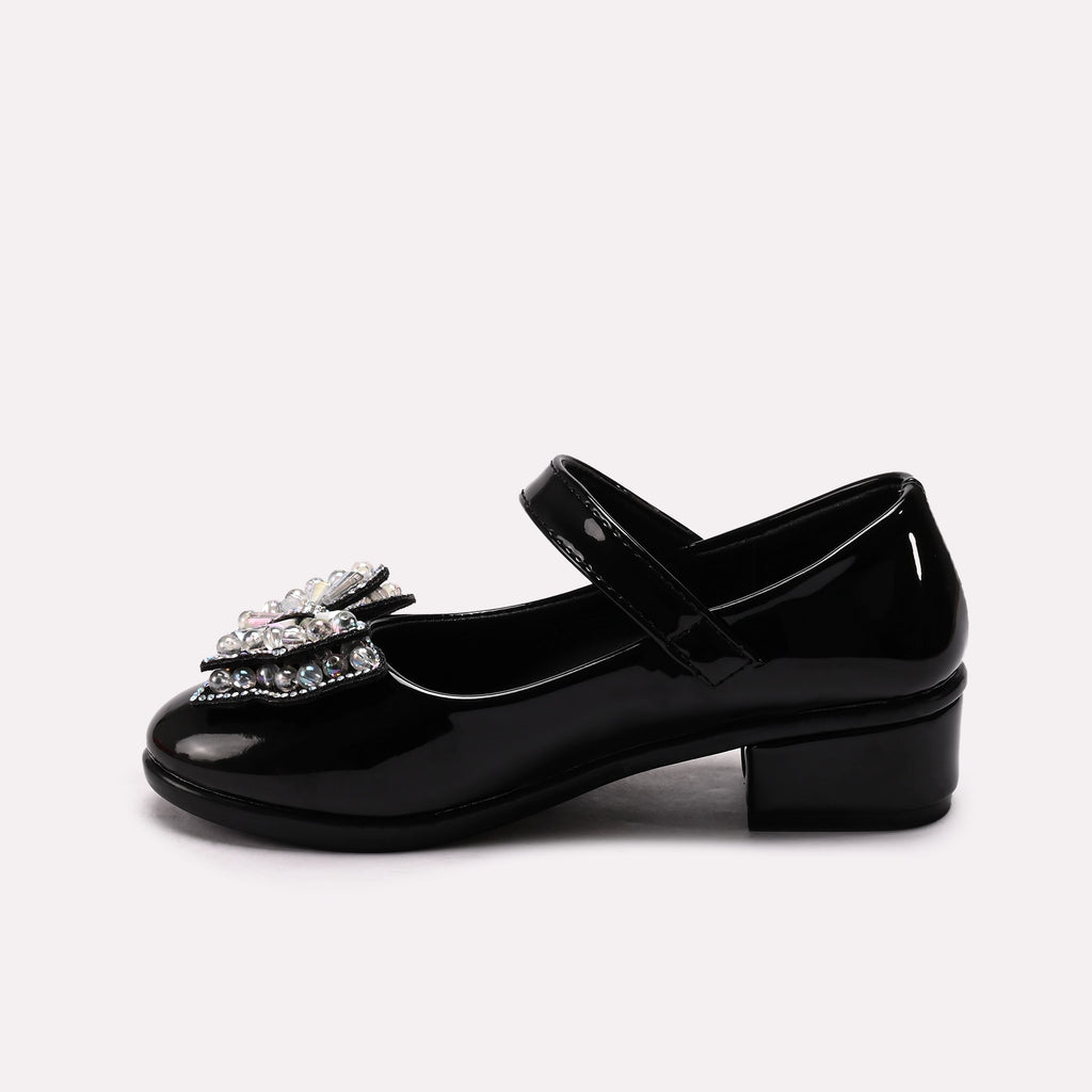 Girl Fancy Pumps Black 0710724