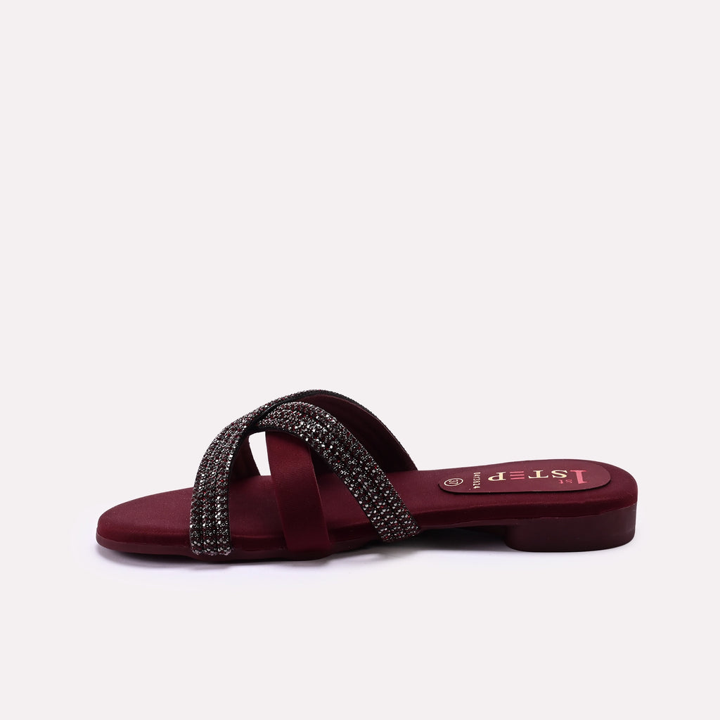 Fancy Slipper Maroon 0413824