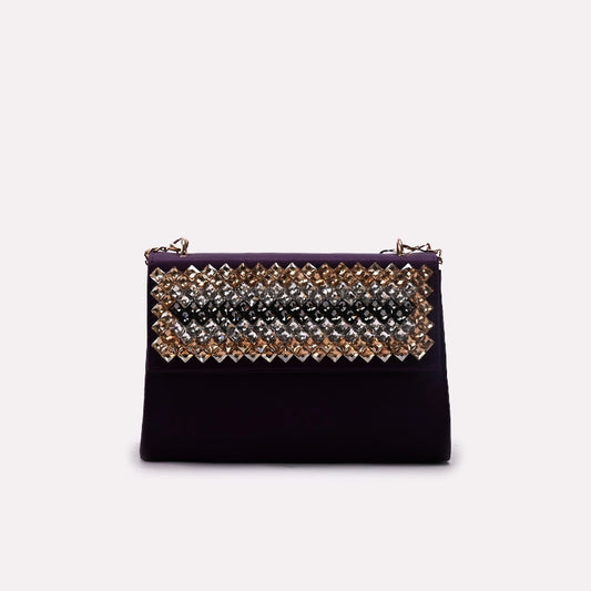 Casual Hand Bags Purple 0322022