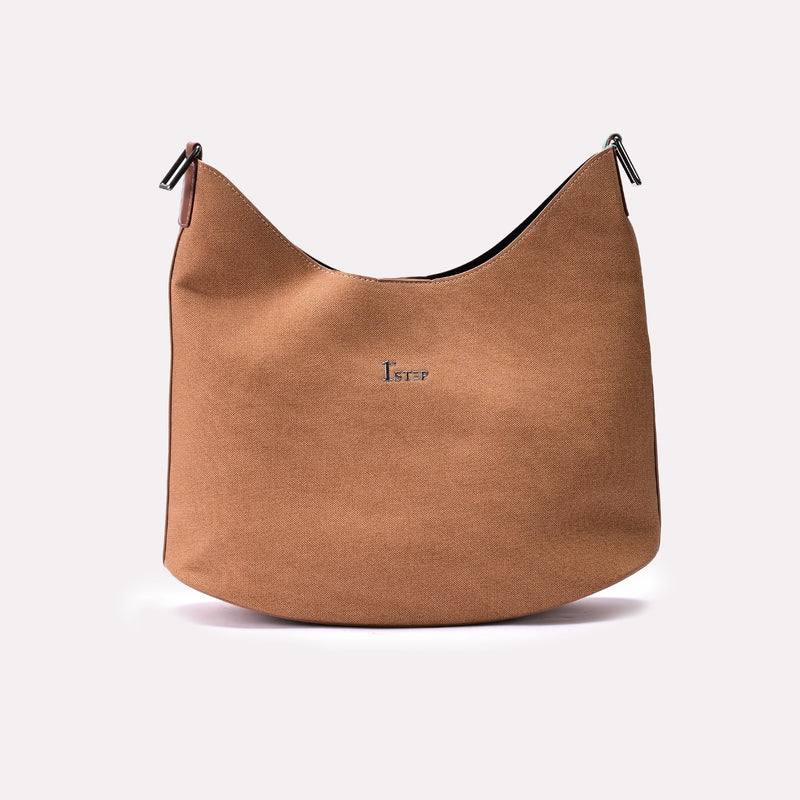 Casual Shoulder Bag Light Brown 0331767