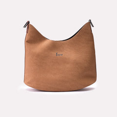 Casual Shoulder Bag Light Brown 0331767