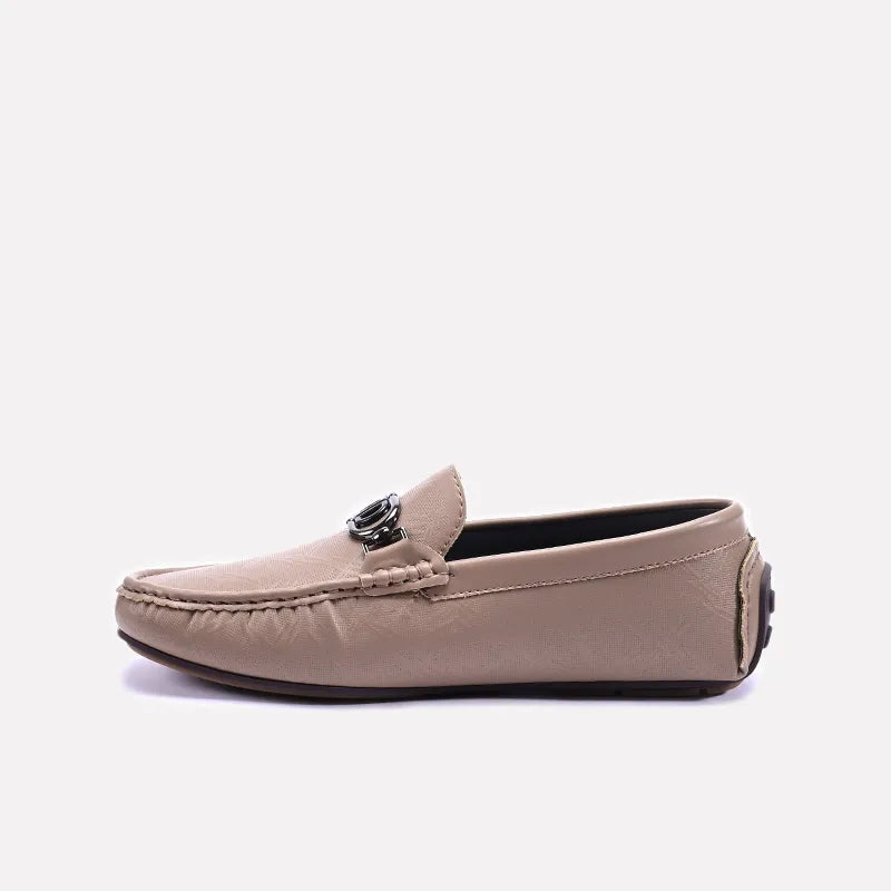 Khaki Loafer Shoes 0130949