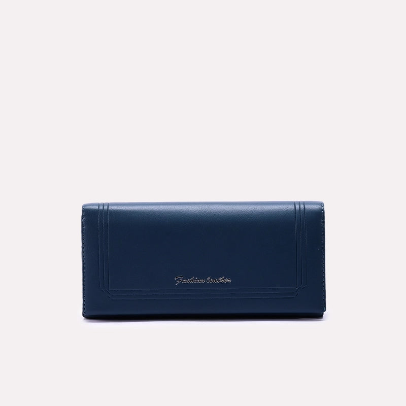 Ladies Casual Wallet Blue 0310361