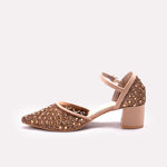 Bridal Court Shoes Fawn 0450098