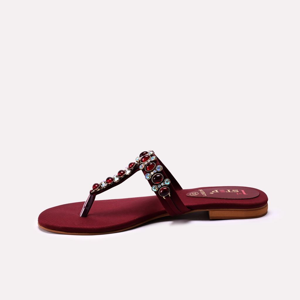 Fancy Slipper Maroon 0413871
