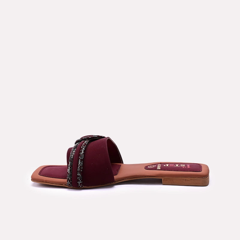 Fancy Slipper Maroon 0413565