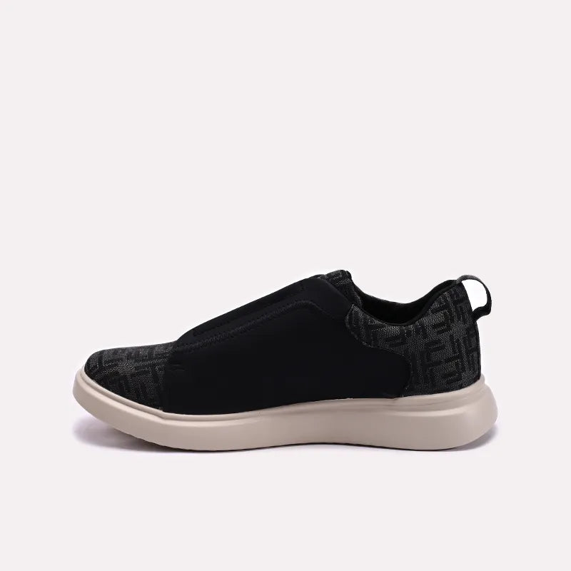 Black Mens Sneakers Shoes 0120623