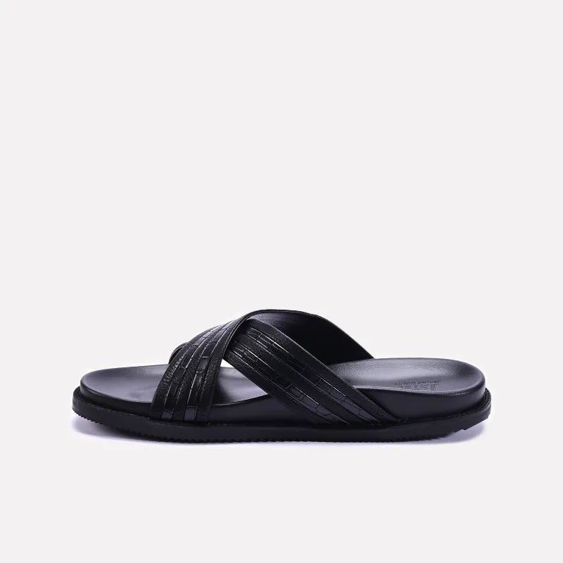 Black Casual Slipper 0151078