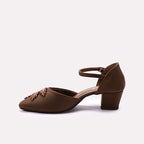 Bridal Court Shoes Brown 0450051