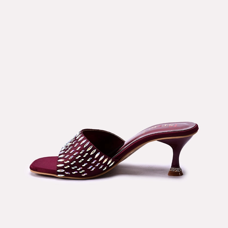 Fancy Slipper Maroon 0413527