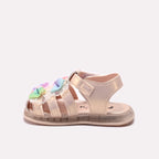 Girl Fancy Sandal Peach 0721390