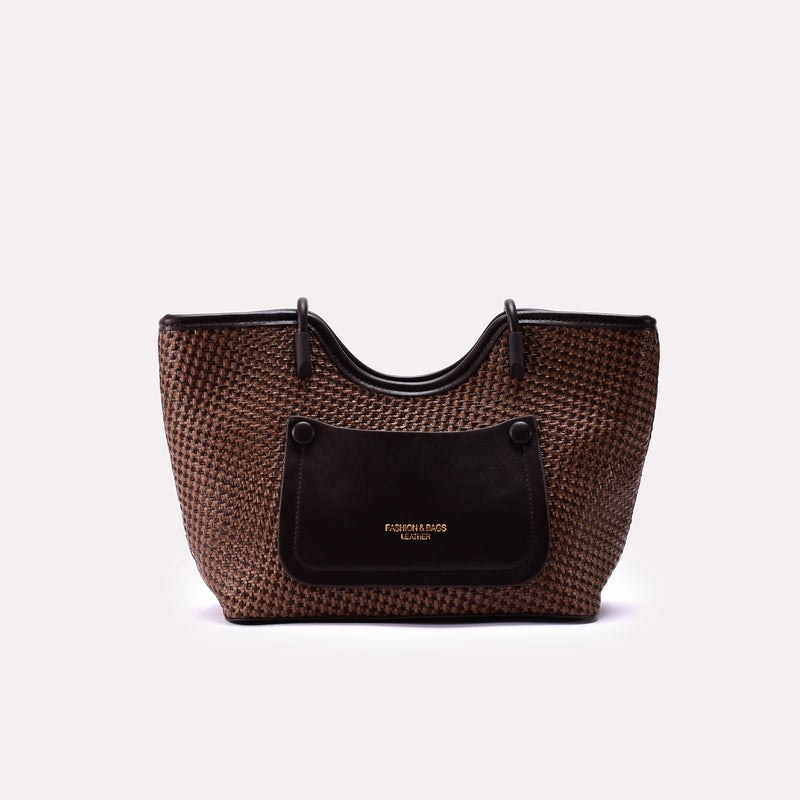 Casual Shoulder Bag Brown 0331718